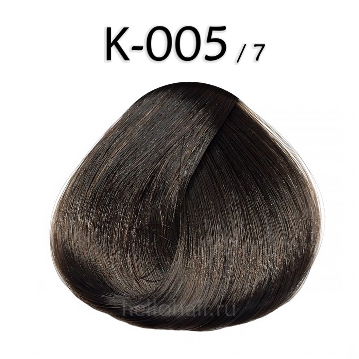 Волосы на капсулах K-005/7, LIGHT CHESTNUT BROWN, светло-каштановый, цена за 100 грамм