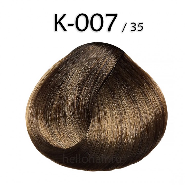 Волосы на капсулах K-007/35, GOLDEN MAHOGANY BLONDE, золотисто-махагоновый блондин, цена за 100 грамм