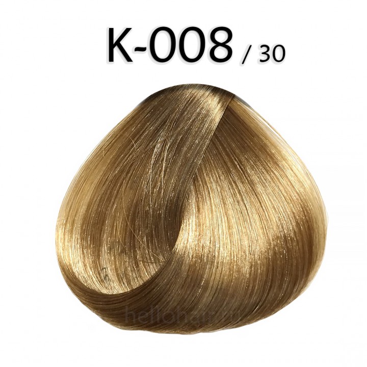 Волосы на капсулах K-008/30, RADIANT LIGHT GOLDEN BLONDE, сияющий светло-золотистый блонд, цена за 100 грамм