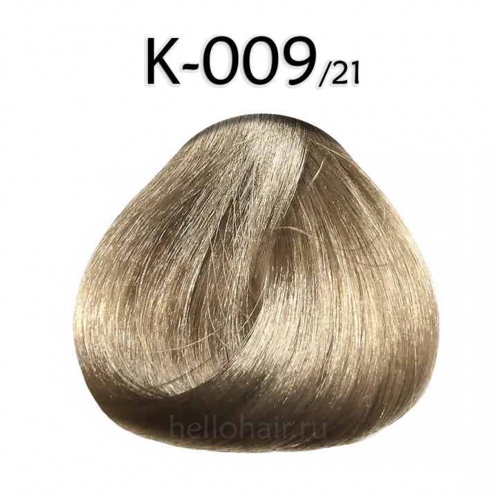 Волосы на капсулах K-009/21, VERY LIGHT PEARL ASH BLONDE, очень светлый перламутрово-пепельный блонд, цена за 100 грамм