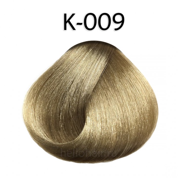 Волосы на капсулах K-009, VERY LIGHT BLONDE, очень светлый блондин, цена за 100 грамм