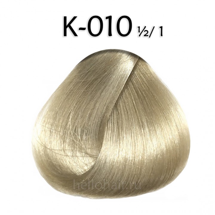 Волосы на капсулах K-010 ½/1, XTRA LIGHT ASH BLONDE, экстра светлый пепельный блонд, цена за 100 грамм