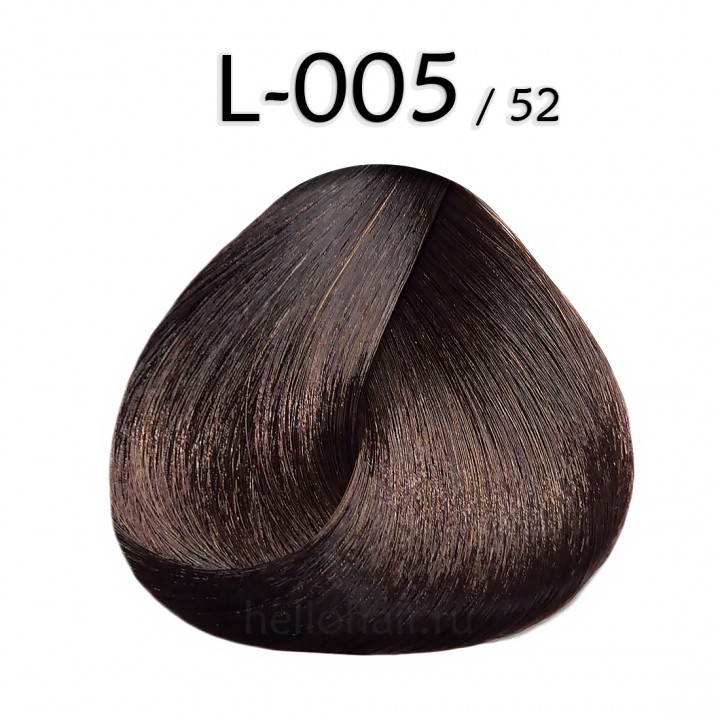 Волосы на лентах L-005/52, MAHOGANY BROWN, махагон коричневый, цена за 100 грамм