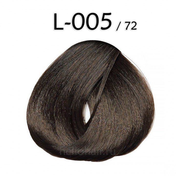Волосы на лентах L-005/72, LIGHT PEARL CHESTNUT BROWN, светло-перламутровый каштановый, цена за 100 грамм
