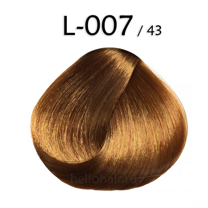 Волосы на лентах L-007/43, GOLDEN COPPER BLONDE, золотисто-медный блонд, цена за 100 грамм
