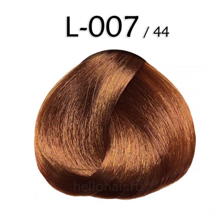 Волосы на лентах L-007/44, INTENSE COPPER BLONDE, интенсивный медный блонд, цена за 100 грамм