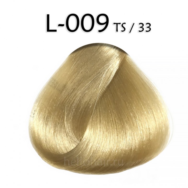 Волосы на лентах L-009-TS/33, CIDERAL GOLDEN BLONDE, мерцающий золотистый блонд, цена за 100 грамм
