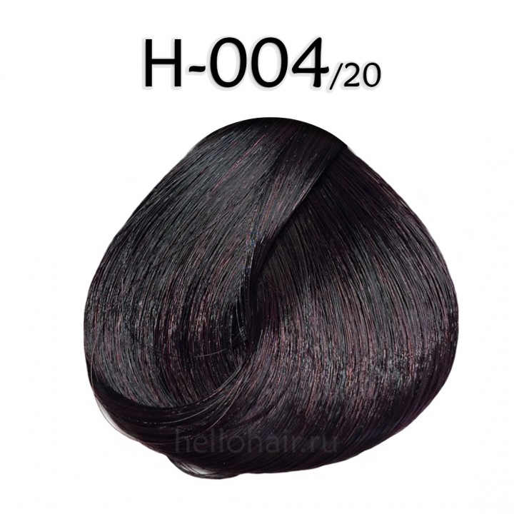 Волосы в срезах H-004/20, PLUM BROWN, сливово-коричневый, цена за 100 грамм