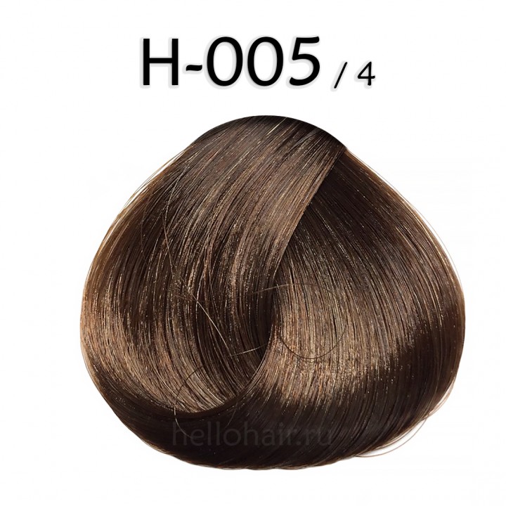 Волосы в срезах H-005/4, LIGHT COPPER BROWN, светлый медно-коричневый, цена за 100 грамм