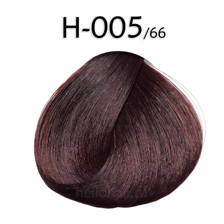 Волосы в срезах H-005/66, LIGHT EXTRA RED BROWN, светлый экстра красный коричневый, цена за 100 грамм