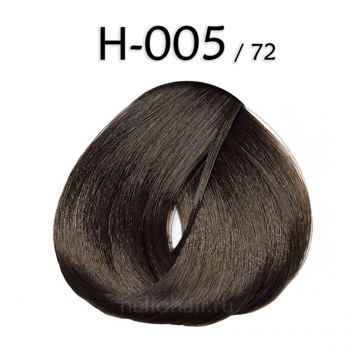 Волосы в срезах H-005/72, LIGHT PEARL CHESTNUT BROWN, светло-перламутровый каштановый, цена за 100 грамм