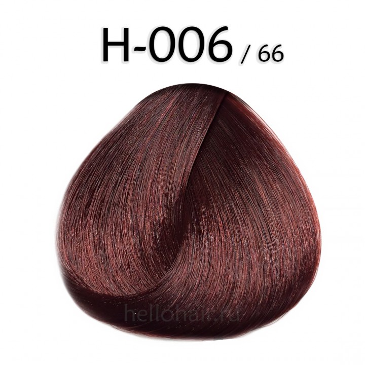 Волосы в срезах H-006/66, DARK EXTRA RED BLONDE, тёмно-красный экстра блонд, цена за 100 грамм