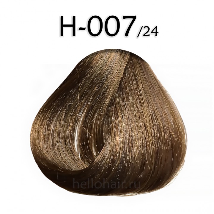 Волосы в срезах H-007/24, PEARL COPPER BLONDE, перламутрово-медный блонд, цена за 100 грамм