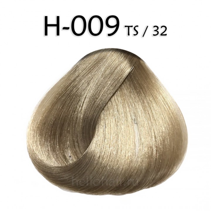 Волосы в срезах H-009-TS/32, CIDERAL PEARL BLONDE, мерцающий перламутровый блонд, цена за 100 грамм