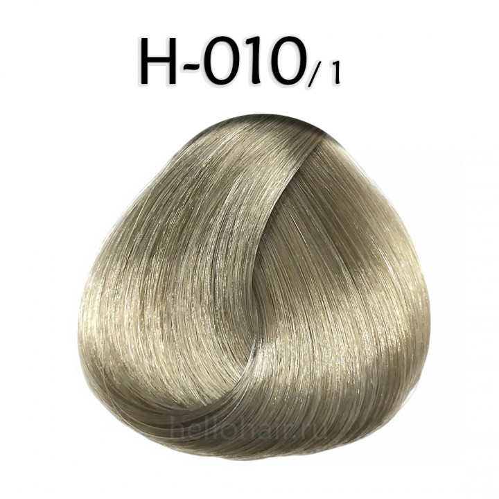 Волосы в срезах H-010/1, LIGHTEST ASH BLONDE, самый светлый пепельный блонд, цена за 100 грамм